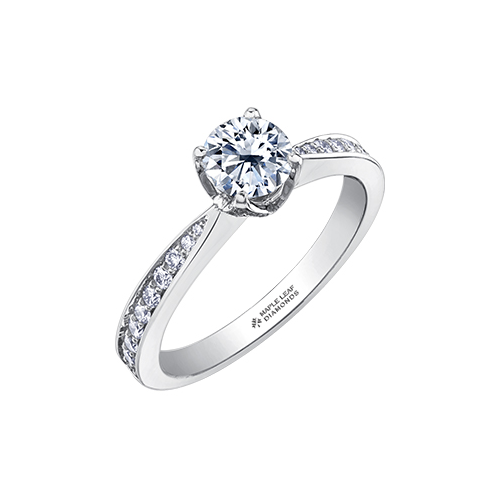 Maple Leaf Diamonds – Eternal Flames Collection Engagement Ring - Image 3