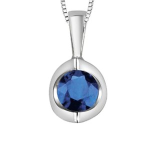 Blue Sapphire Necklace