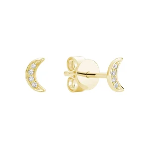 Half Moon Studs