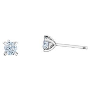 Lab Created 0.40ctw Diamond Studs