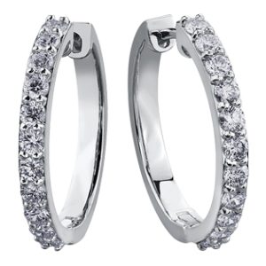 Diamond Hoops 1.00ctw