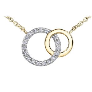 Double Circle Necklace