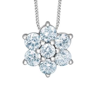 Flower Lab Diamond Necklace